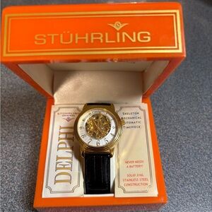 Stührling Watch in Orange Box